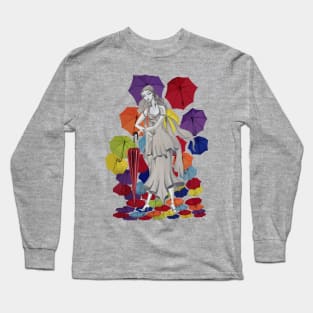 In search of an umbrella Long Sleeve T-Shirt